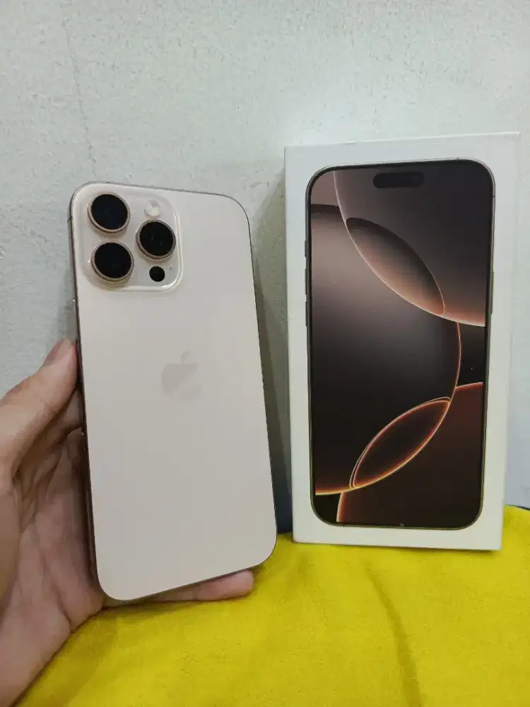 iPhone 16 Pro Max 256gb iBox Garansi Panjang, Mulus seperti baru bh100