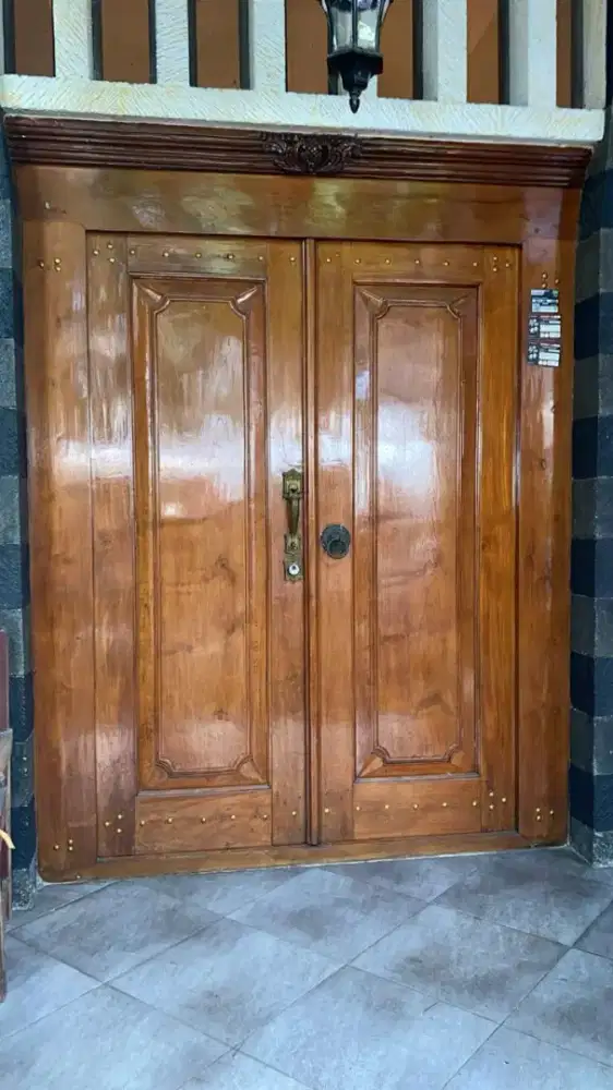 Pintu Rumah Kayu Jati