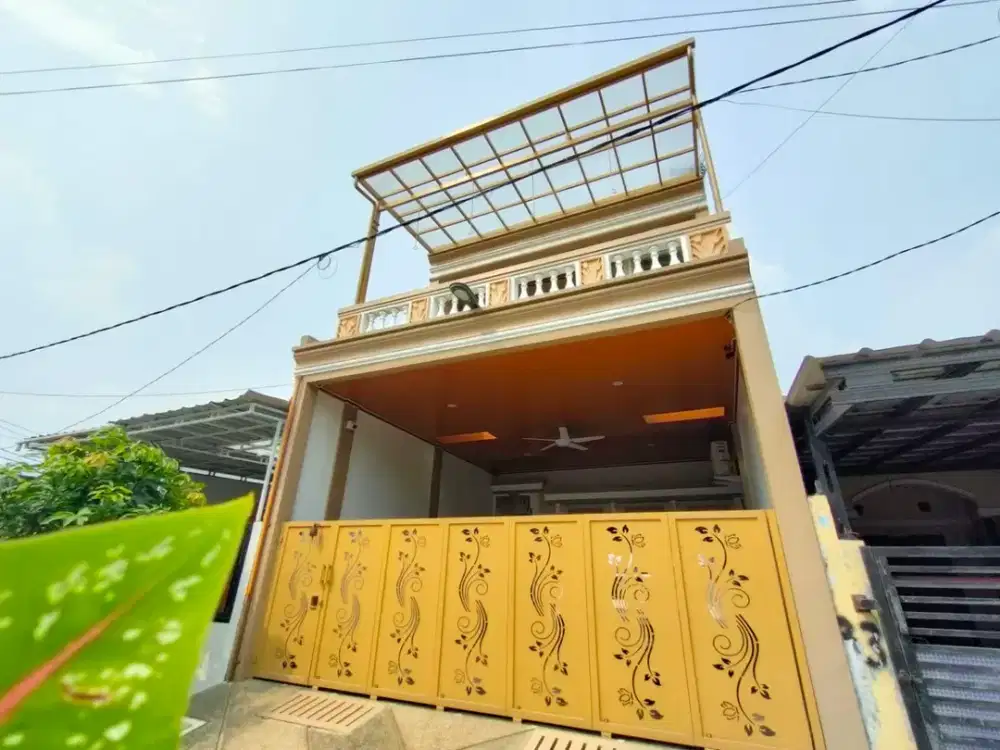 JUAL RUMAH 3 LANTAI DALAM PERUMAHAN ELITE VIDA BEKASI BUMIPALA, MUSTIKAJAYA