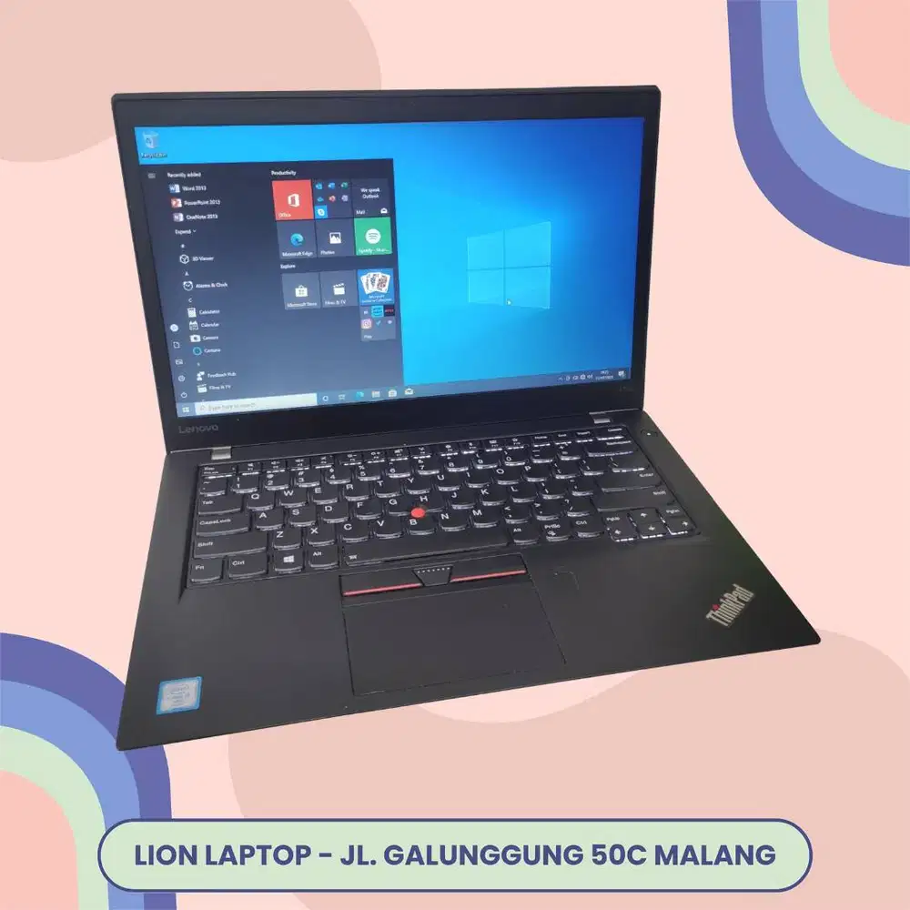 RAM 8GB SSD 256GB Core i7 SLIM Lenovo Thinkpad T470s [08|05]