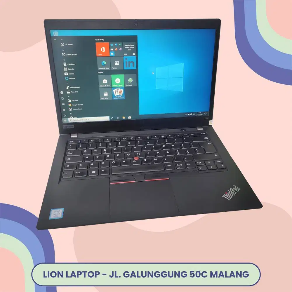 RAM 16GB i5 Gen 8 SSD 256GB Lenovo Thinkpad T490 [08|05]