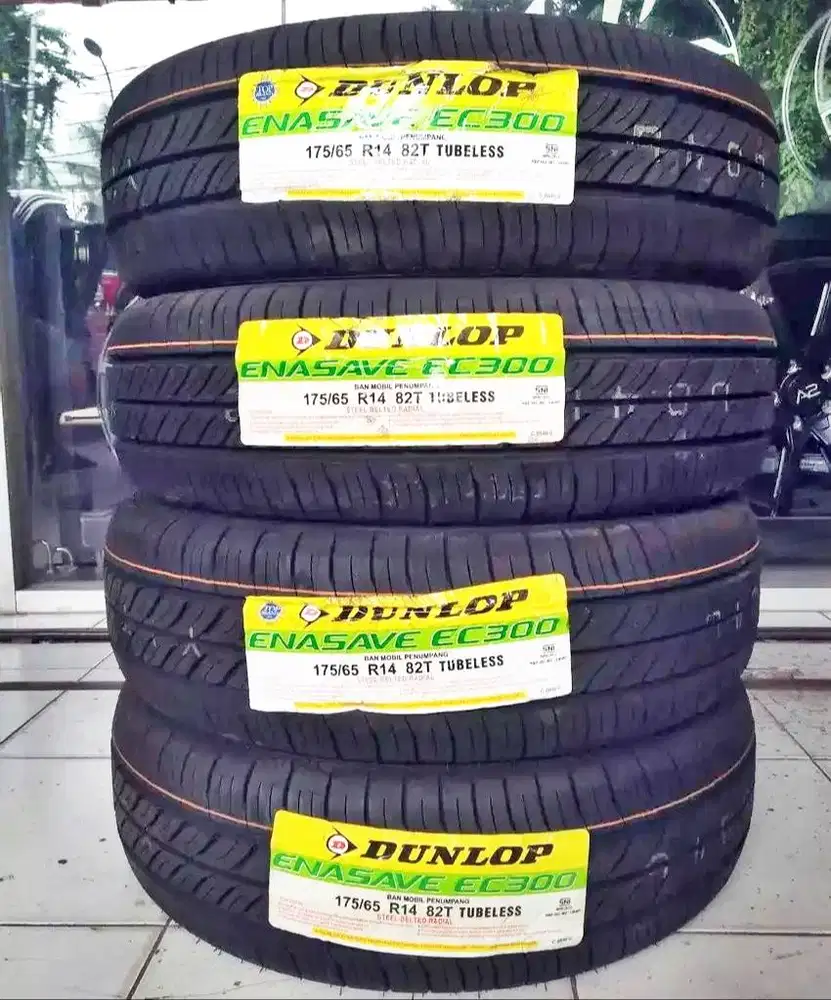 Ban Baru Dunlop 175/65 R14 Calya Sigra Agya Ayla Brio