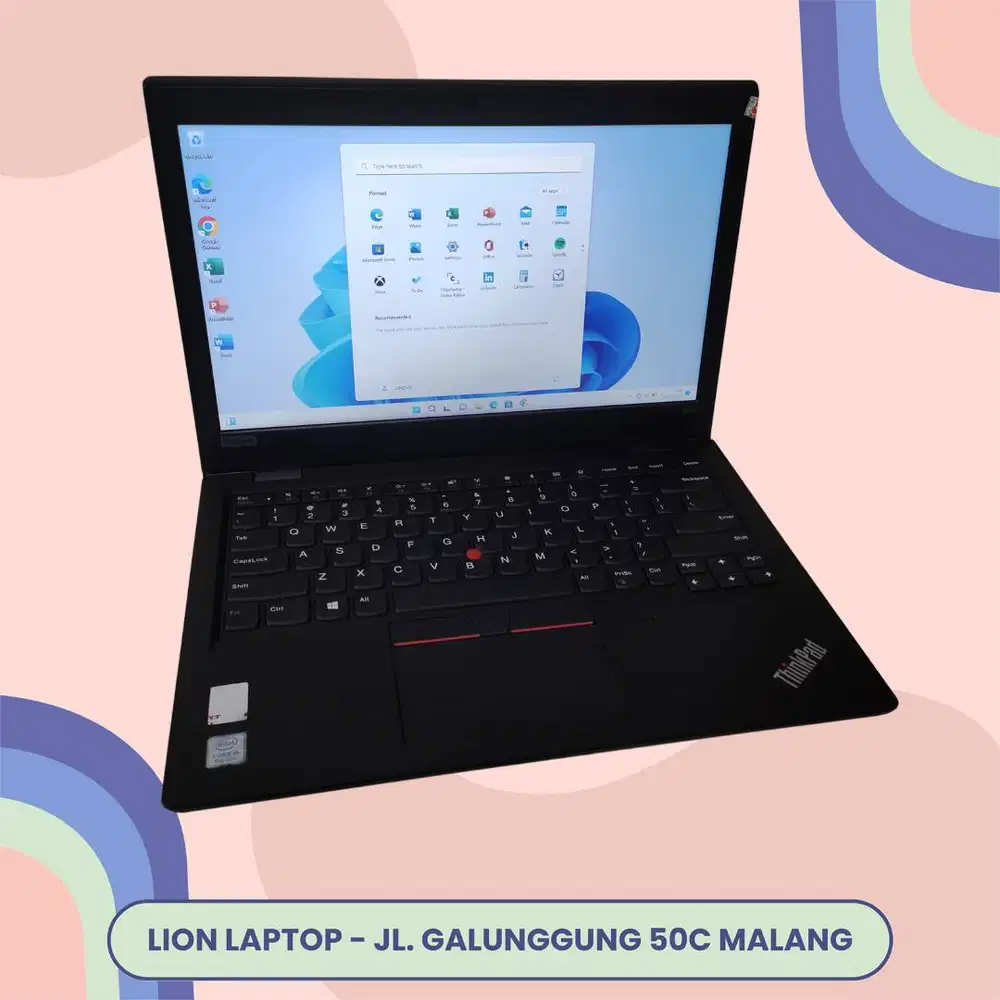 Core i5 Gen 8 RAM 8GB SSD 256GB Lenovo Thinkpad L390 [08|05]