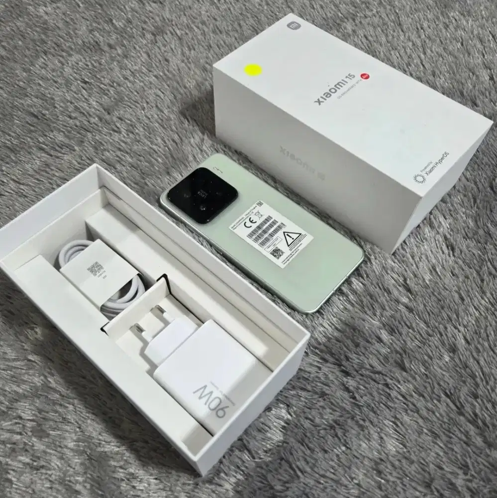 Xiaomi 15 Green 256Gb garansi resmi