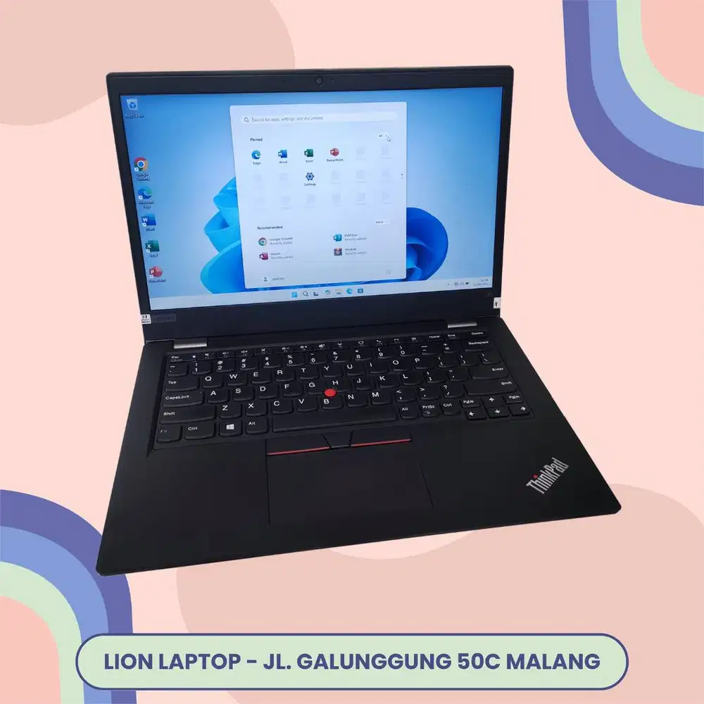 i5 GEN 11 3 JUTAAN RAM 8 SSD 256 Lenovo Thinkpad L13 [08|05]