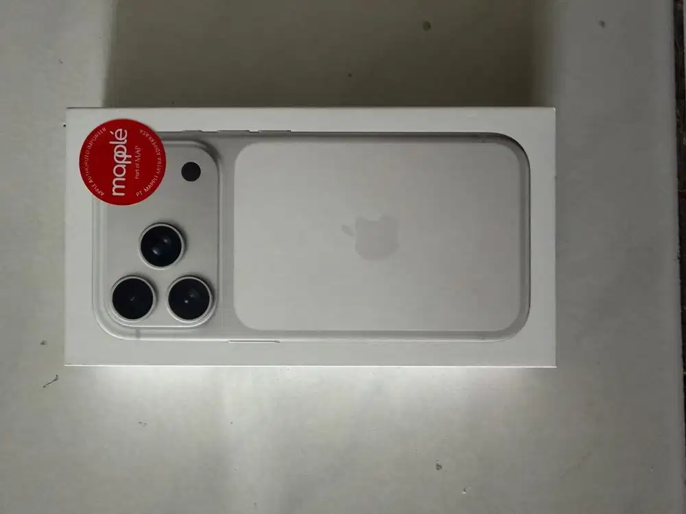 Iphone 17 pro, silver, garansi resmi