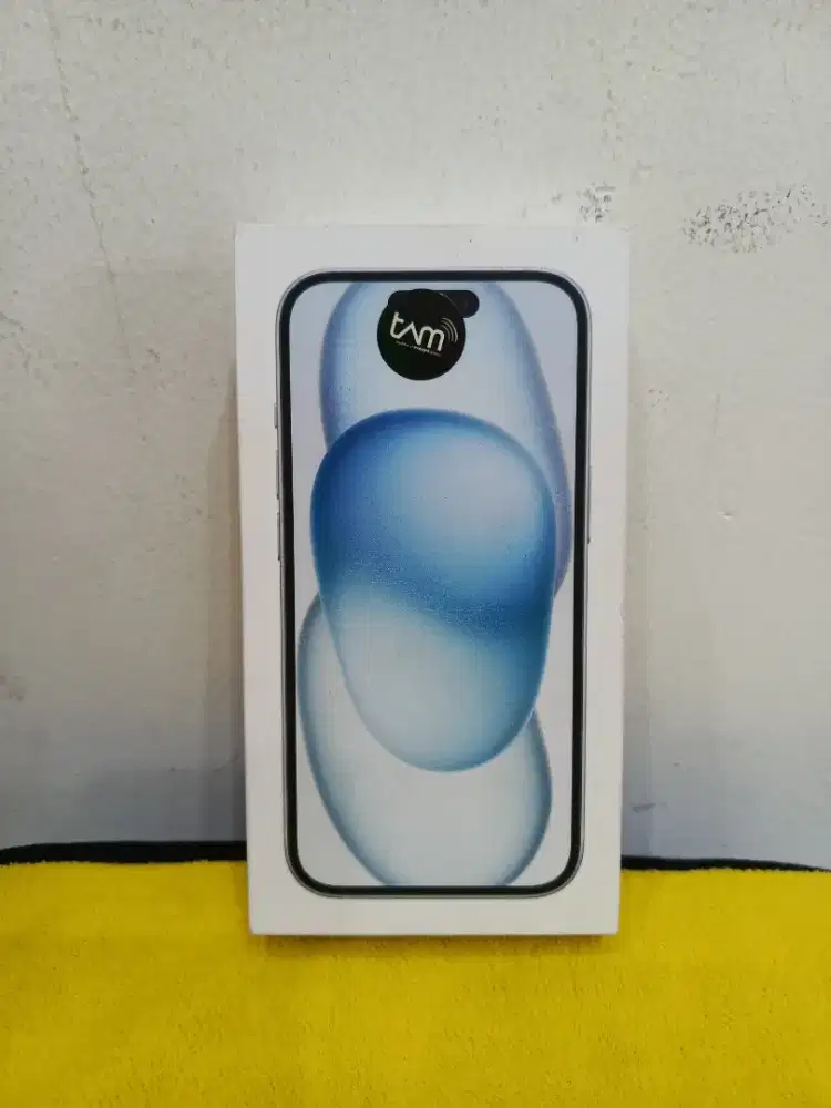 New iPhone 15 128gb resmi iBox, Garansi 1tahun