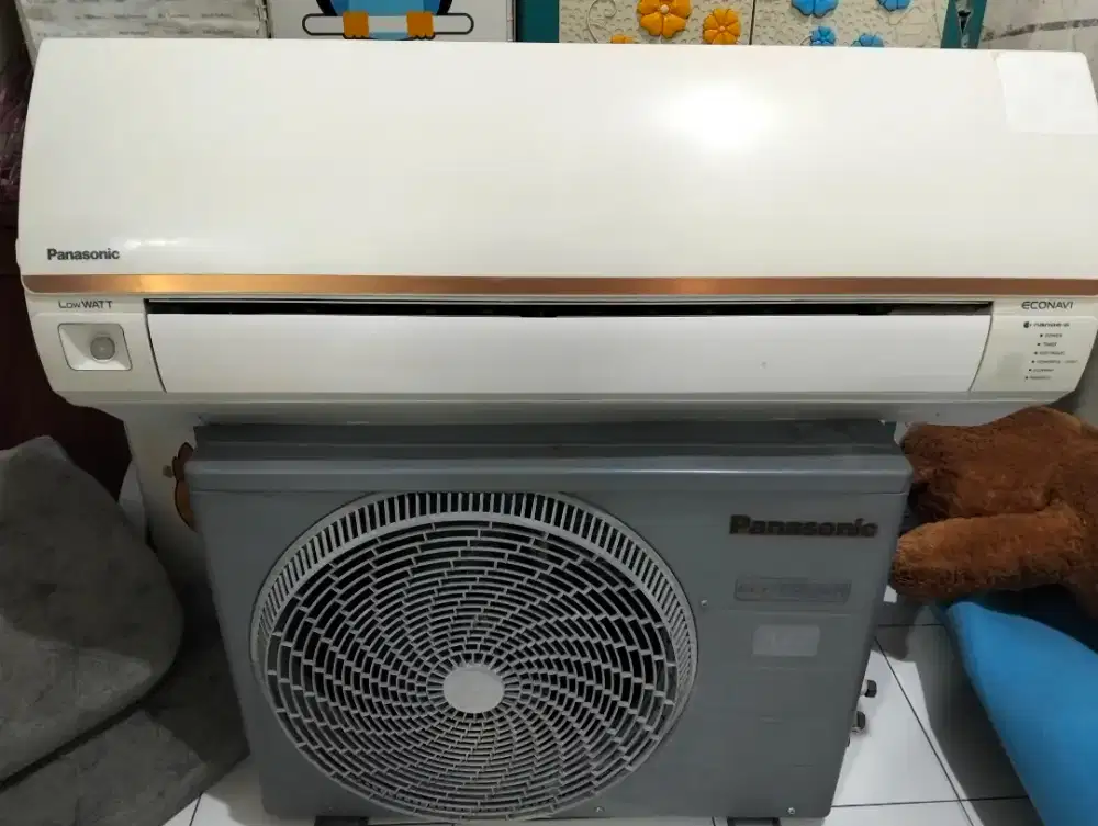 AC panasonic 3/4pk mulus freon r32