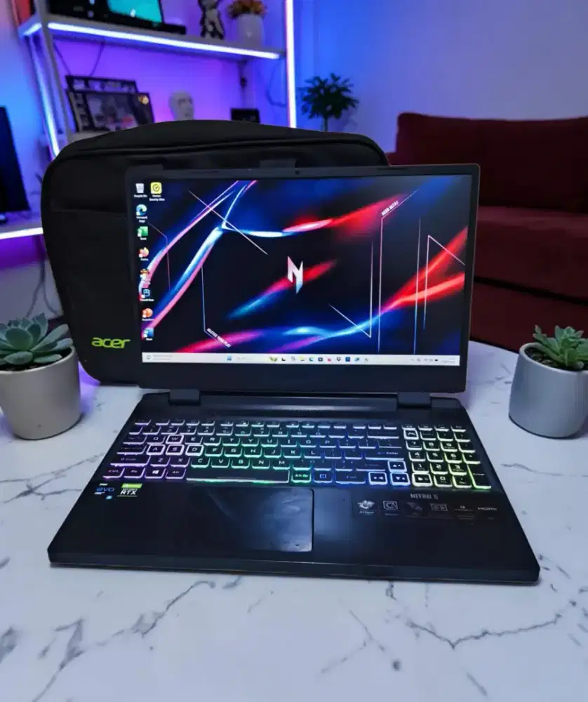 ACER NITRO SENSE-X 5-AN515-58 V14 RGB i7 GEN 12 NVIDIA RTX 3050