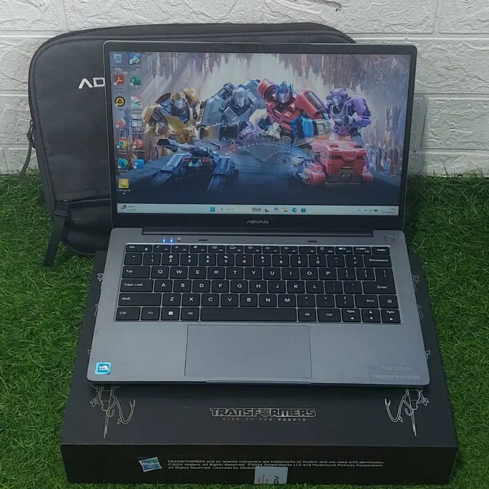 ADVAN TRANSORMERS 1405 INTEL N100 RAM 4GB SSD EMMC 128GB FULLSET