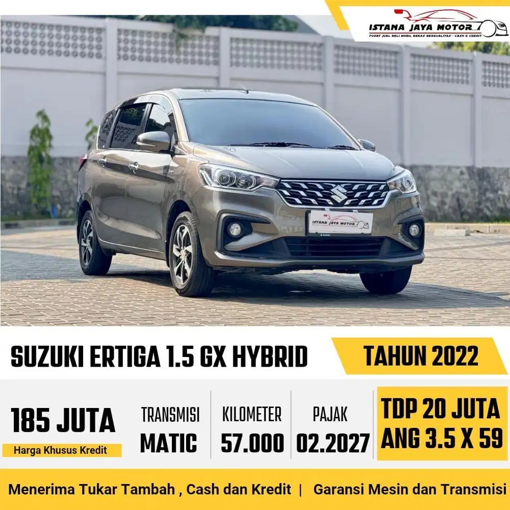 [FIRST HAND] Suzuki Ertiga GX Hybrid 1.5 Automatic 2022