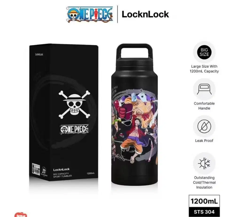 Tumbler Lock n Lock 1.2 L - one piece edition