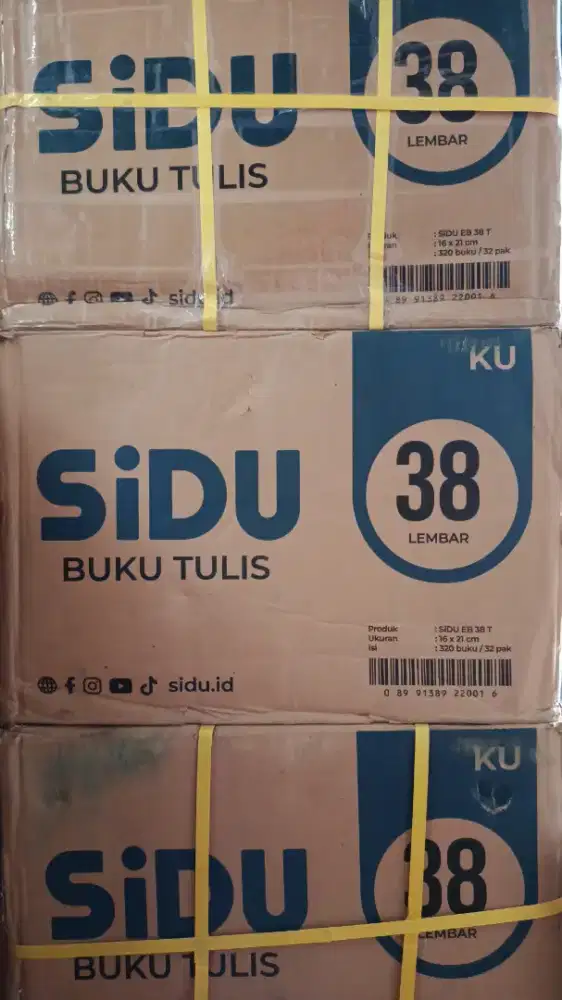 Buku SiDU isi 38 lembar