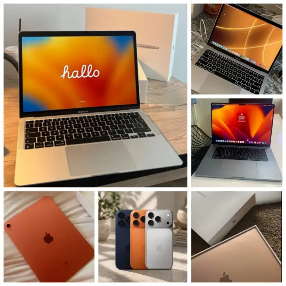 Terima Jual Beli Macbook Pro Air M1 M2 M3 M4 M5 iPhone iPad Ditampung