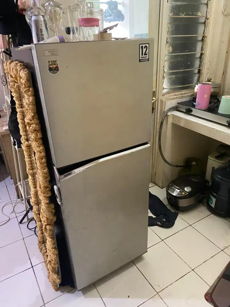 Kulkas Panasonic 2 Pintu + Air Fryer Styliest