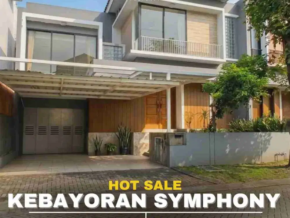 Rumah siap.huni lokasi strategis di Kebayoran Symphony Bintaro