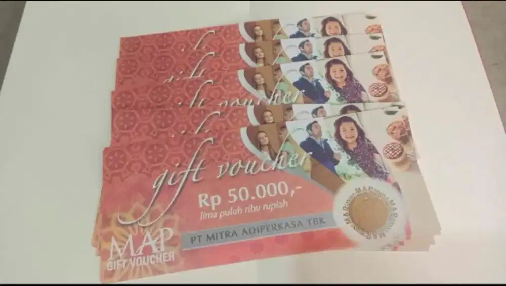 Dijual MAP voucher