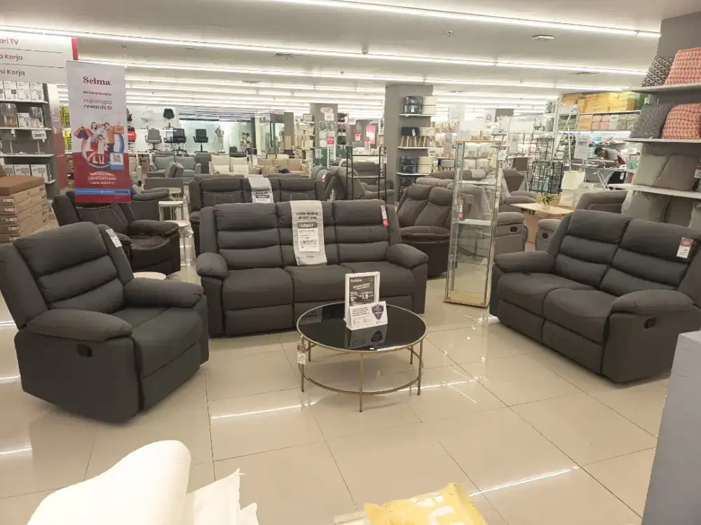LEXUS SOFA SET RECLINER 1S+2S+3S