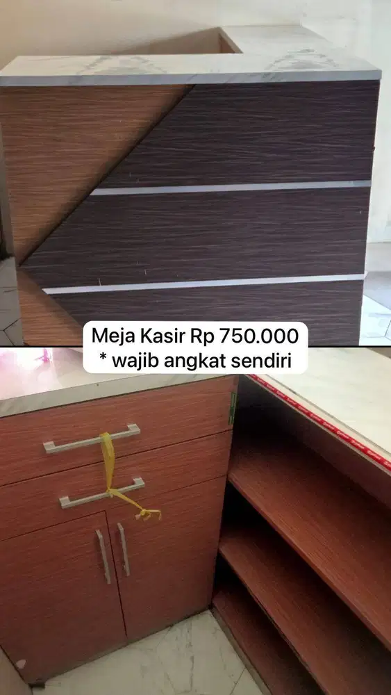 DIJUAL MEJA KASIR