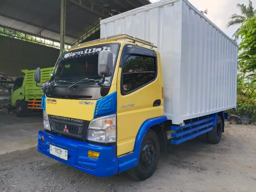 Truk Mitsubishi Canter 125 ps HDV light truk Box th 2018