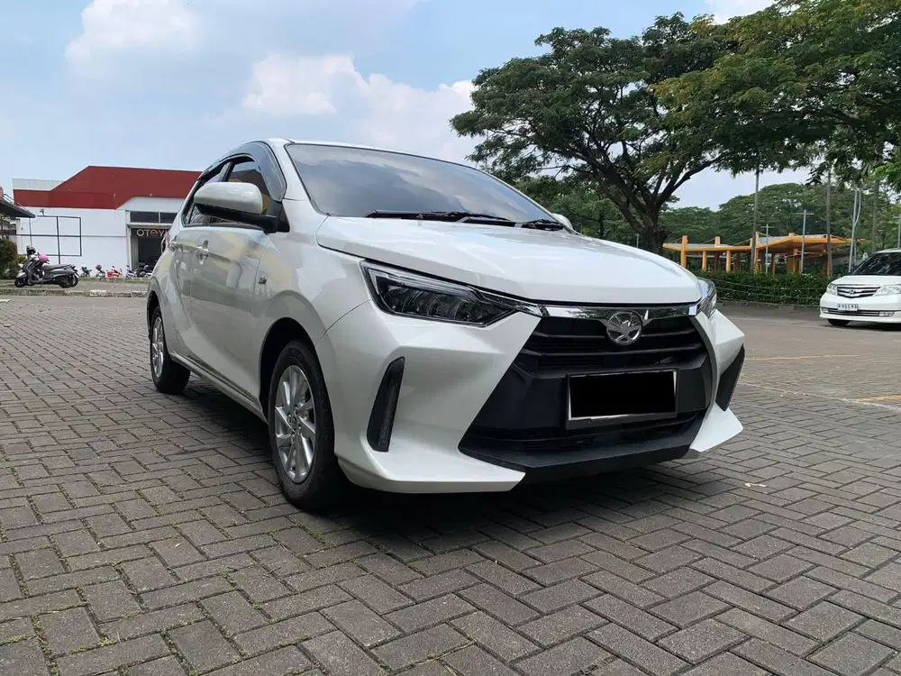 TOYOTA AGYA 1.2 G AT 2024 PUTIH, KM 34RB