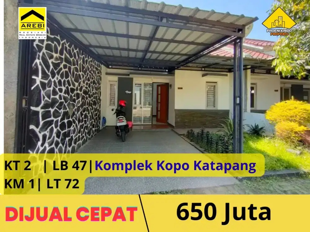 Rumah Minimalis Siap Huni Kopo Katapang | 2 Kamar Tidur – Harga 650 Juta!
