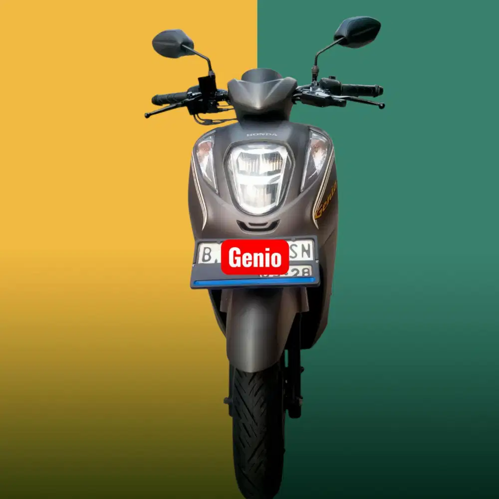 Dp 600rb Honda Genio cbs iss 2023 (Ktp daerah bs kredit)