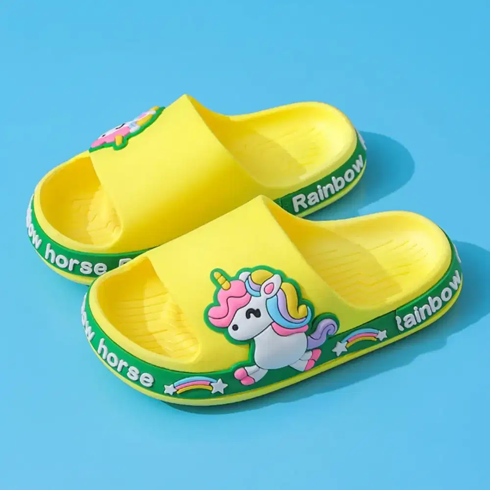 Sendal selop anak berwarna