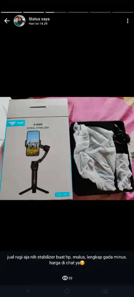 GIMBAL STABILIZER HP MURAH