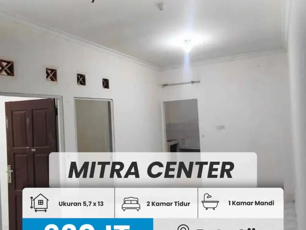 Dijual Rumah Mitra Centre Batu Aji