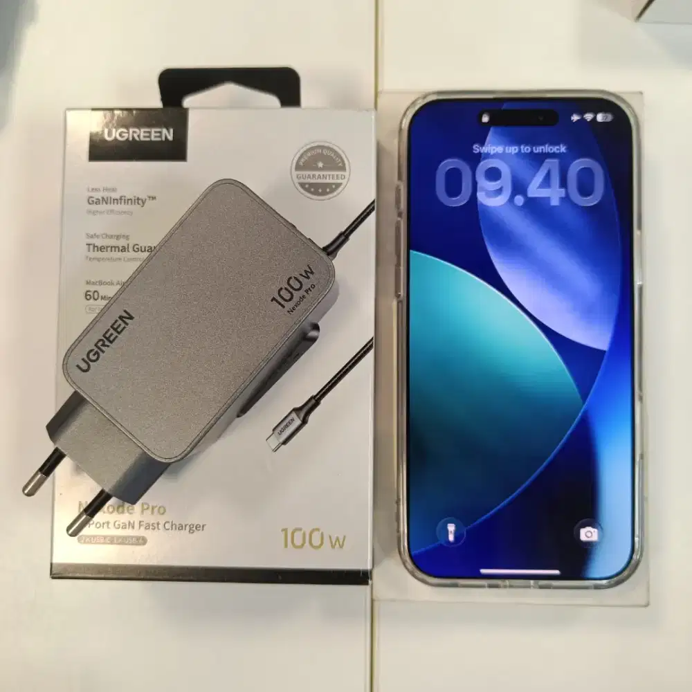 iPhone 16 PM free Charger 100 watt