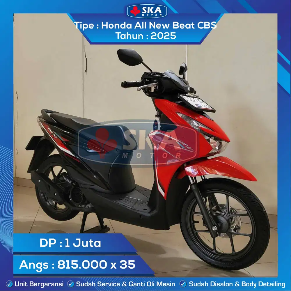 Honda Beat FI CBS Tahun 2025
