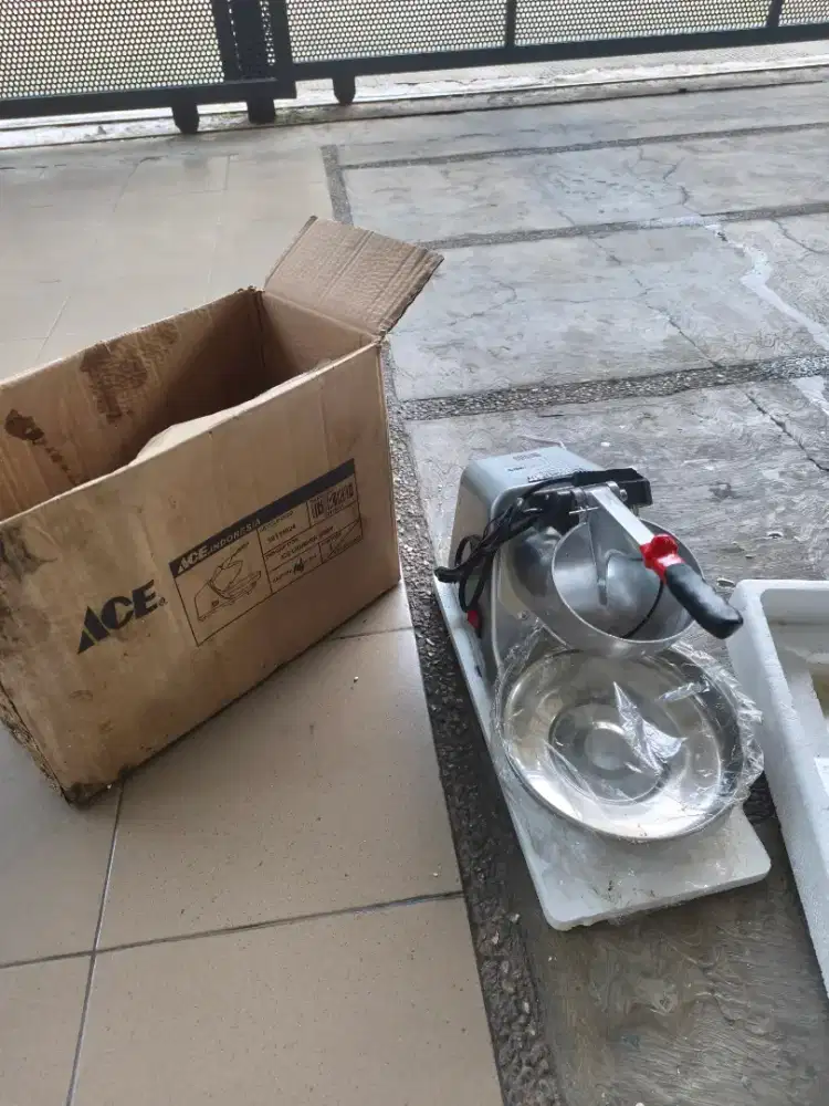 Ice crusher mesin serut es kris chef azko ace indonesia