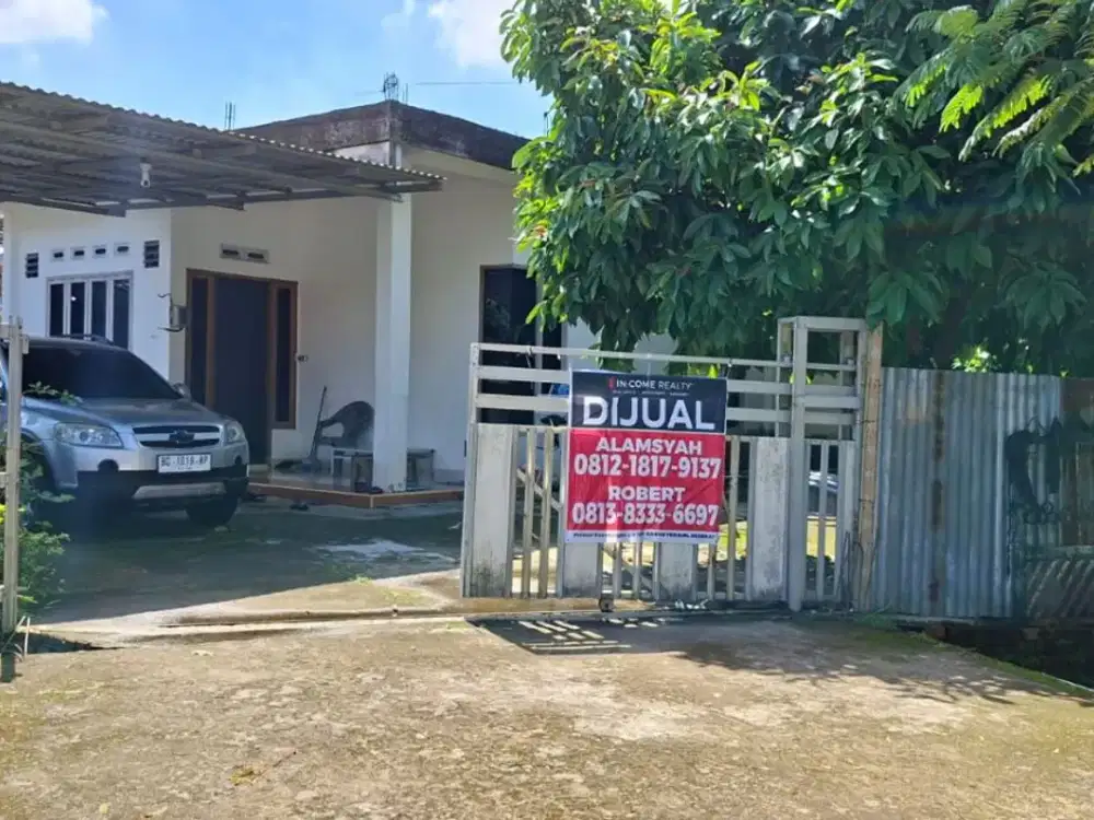 DIJUAL RUMAH LUAS KOMPLEK TAMAN INDAH MASKAREBET PALEMBANG