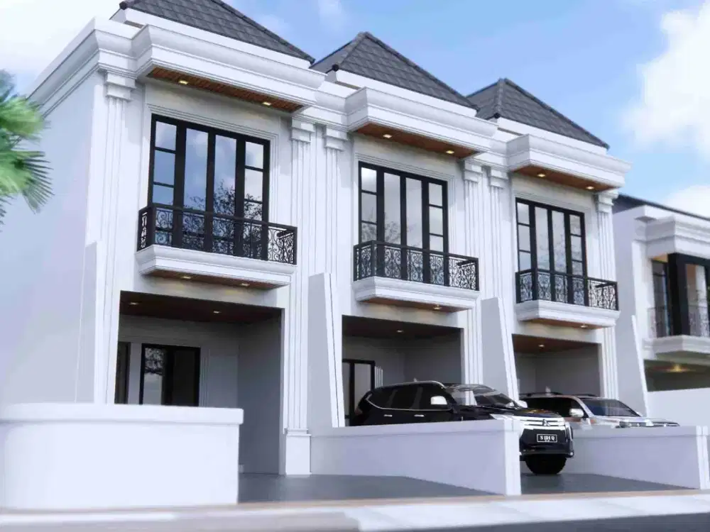cluster Rawamangun rumah baru 2lantai SHM akses mobil jakarta timur