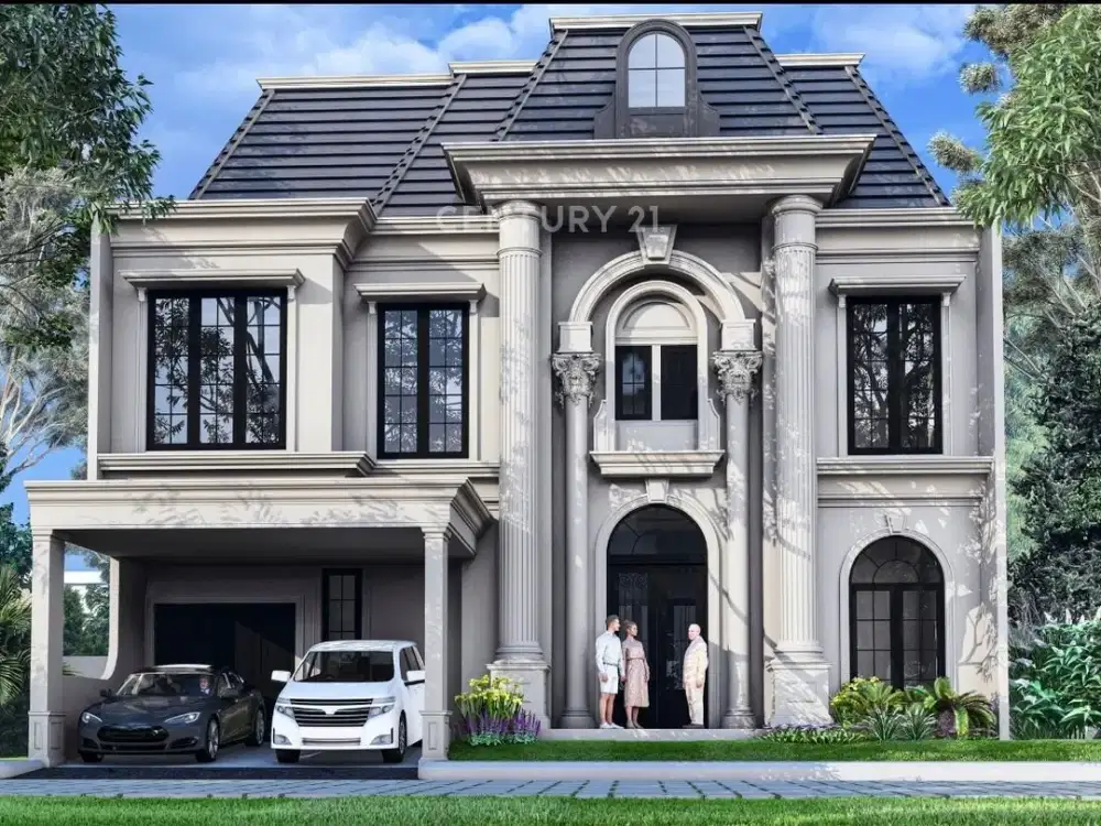 Dijual Rumah Brand New Bangun Dari Kavling, Ada Kolam Renang di Kebayoran Bintaro Jaya Sektor 7