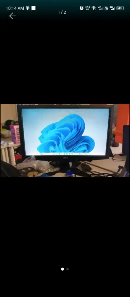 Monitor acer G195HQV 19 inc Wide
