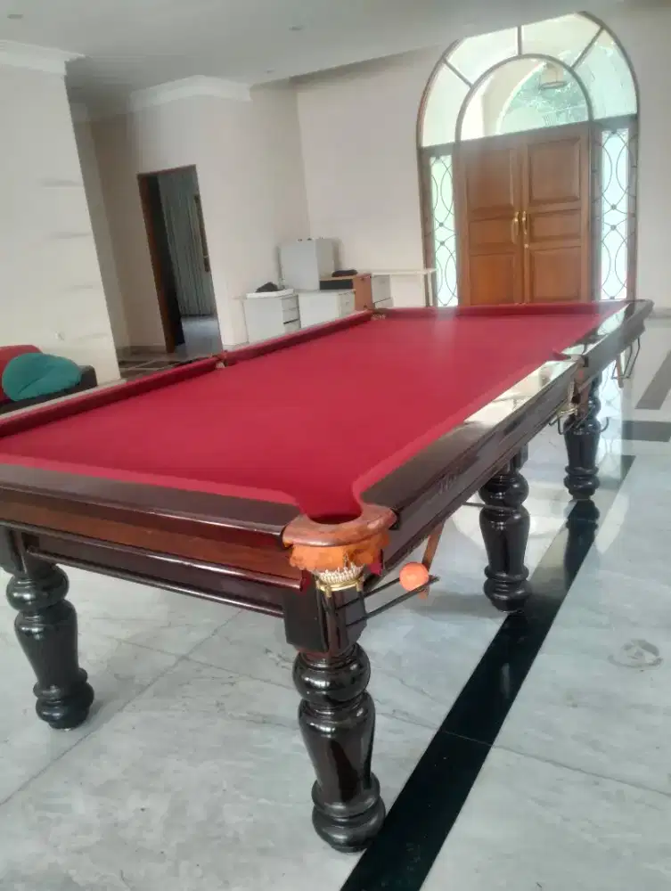 di jual meja billiard merk Thunderbird original