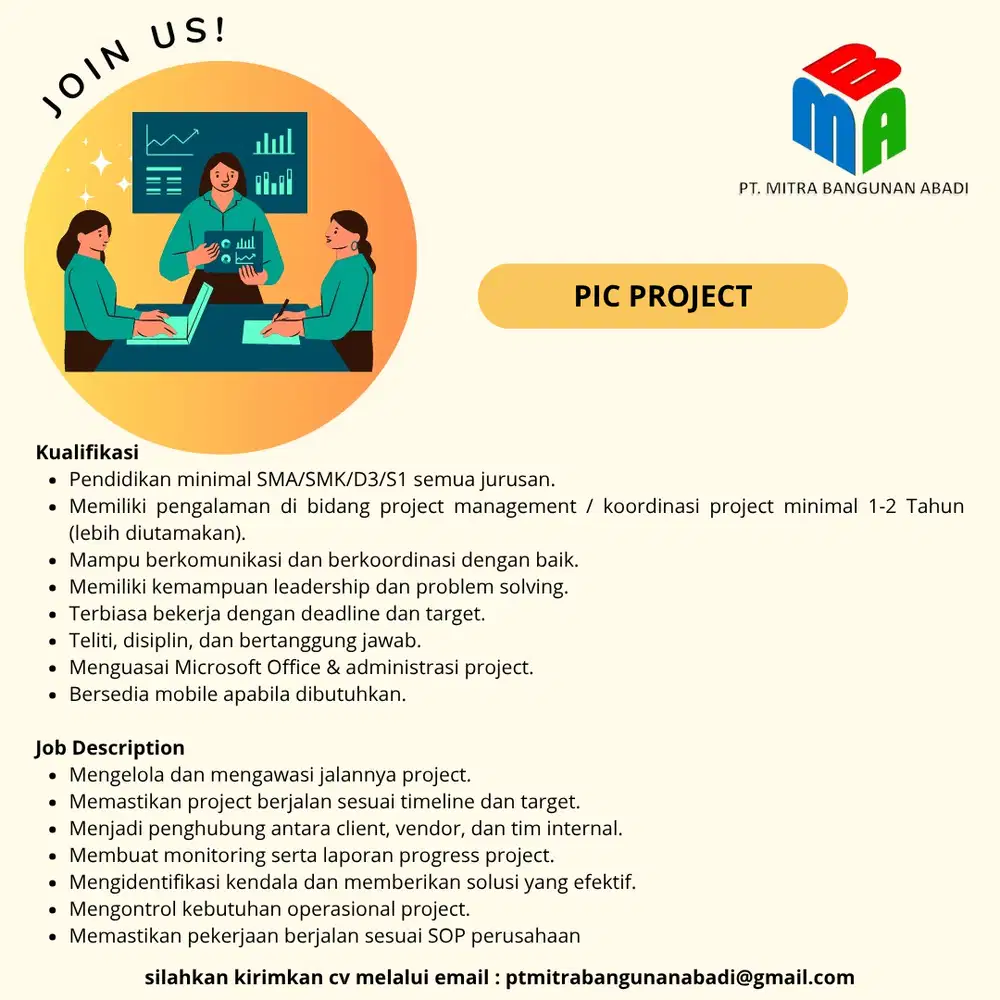 PIC PROJECT / PROJECT COORDINATOR
