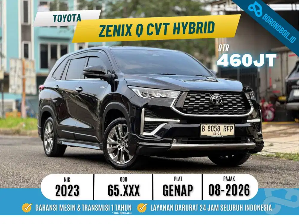 Toyota Kijang Innova Zenix Q Cvt Hybrid 2023