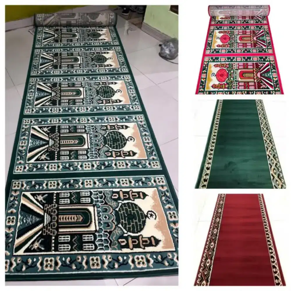 Karpet Masjid  Medeena Roll Murah(bisa custom ukuran)