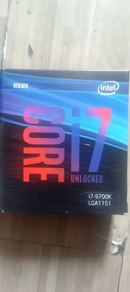 Intel Core I7 9700K