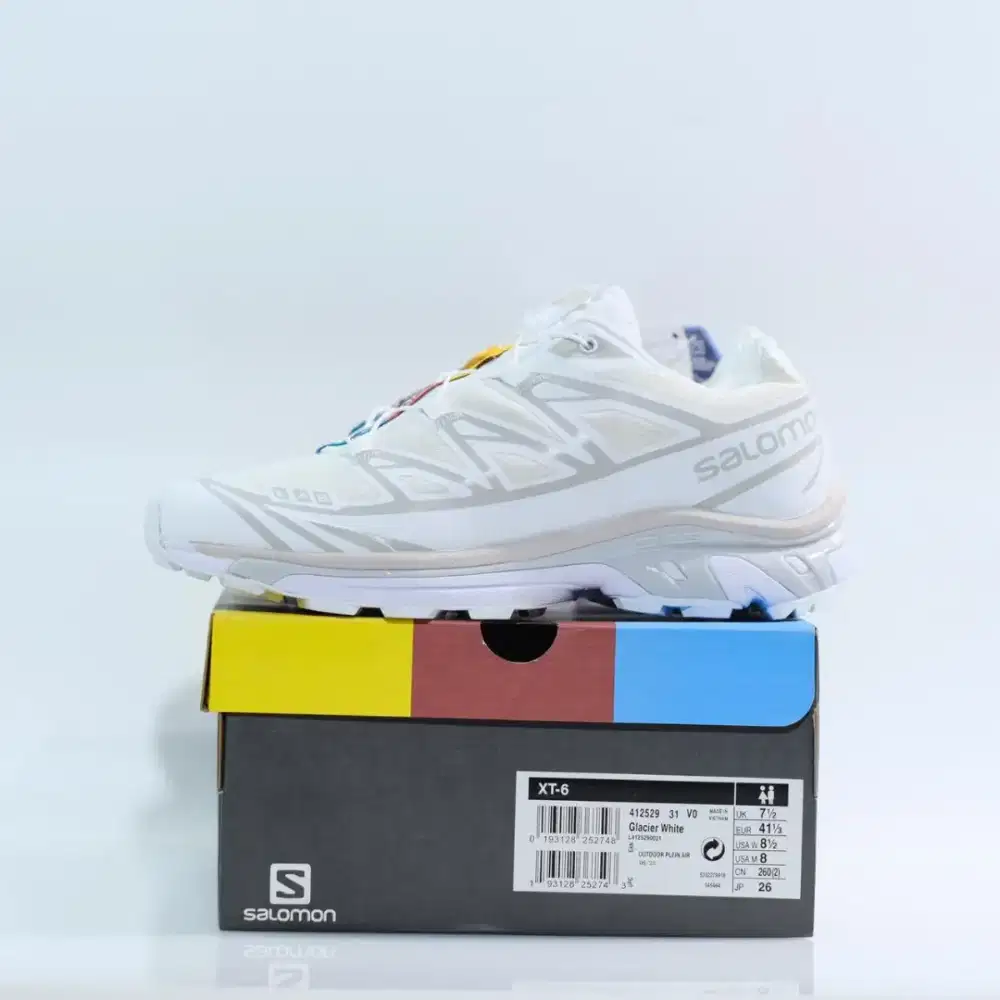 Salomon XT-6 White Lunar Rock
