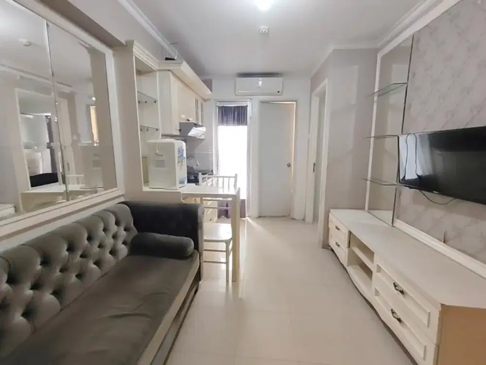 Jual SHM 2 BR furnish diatas mall tower Alamanda