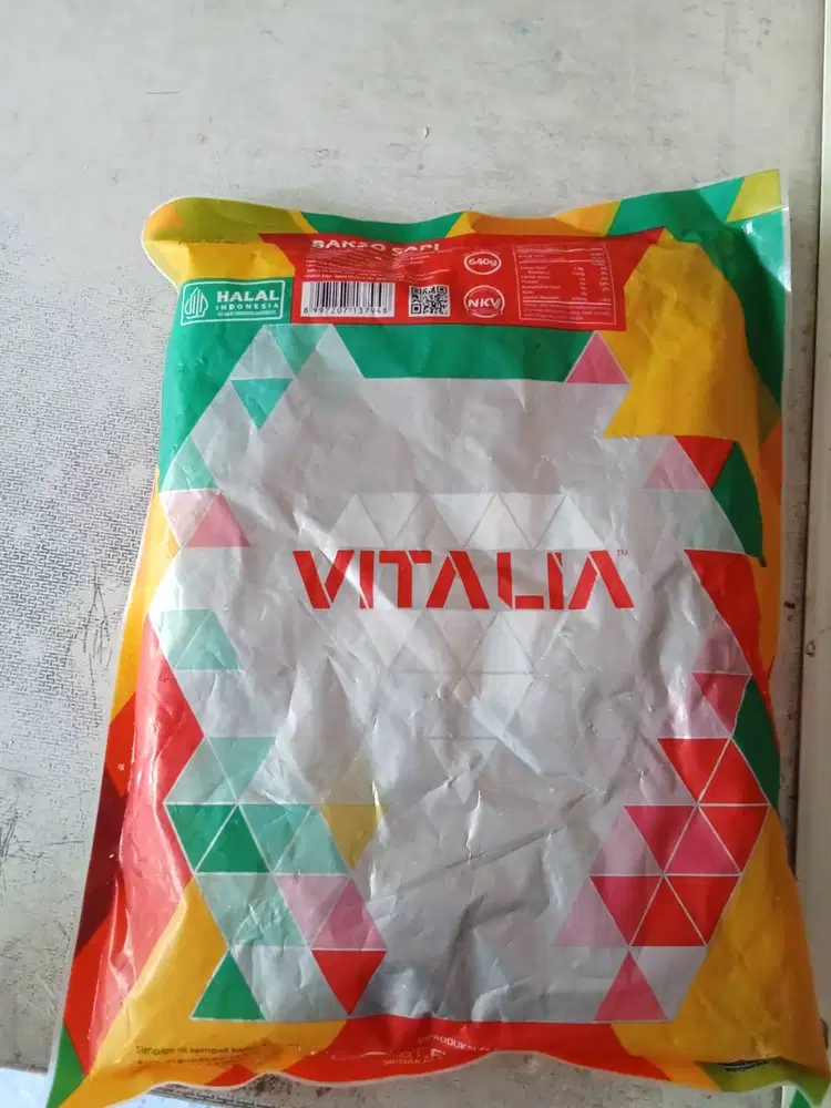 Vitalia Bakso Sapi 640 Gram Isi 50 Pcs