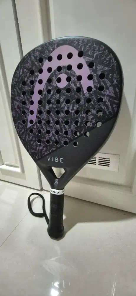 Padel Raket Head VIBE 2025 350 G Black Purple