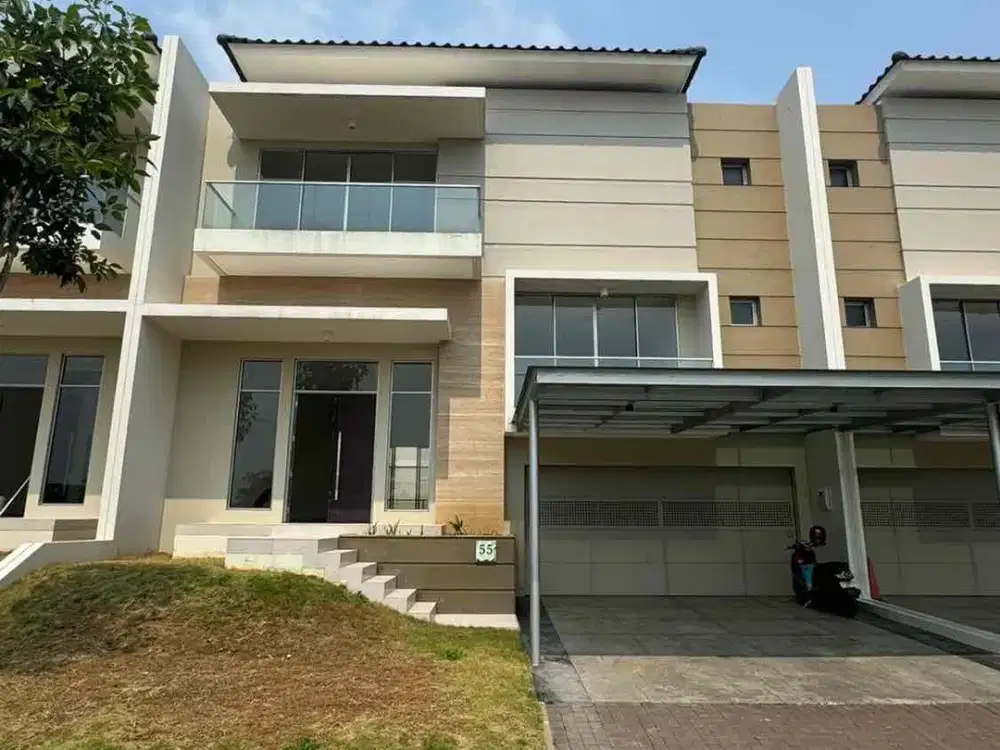 Disewa Rumah Golf Island PIK 12x25 (7AC + Gordyn)