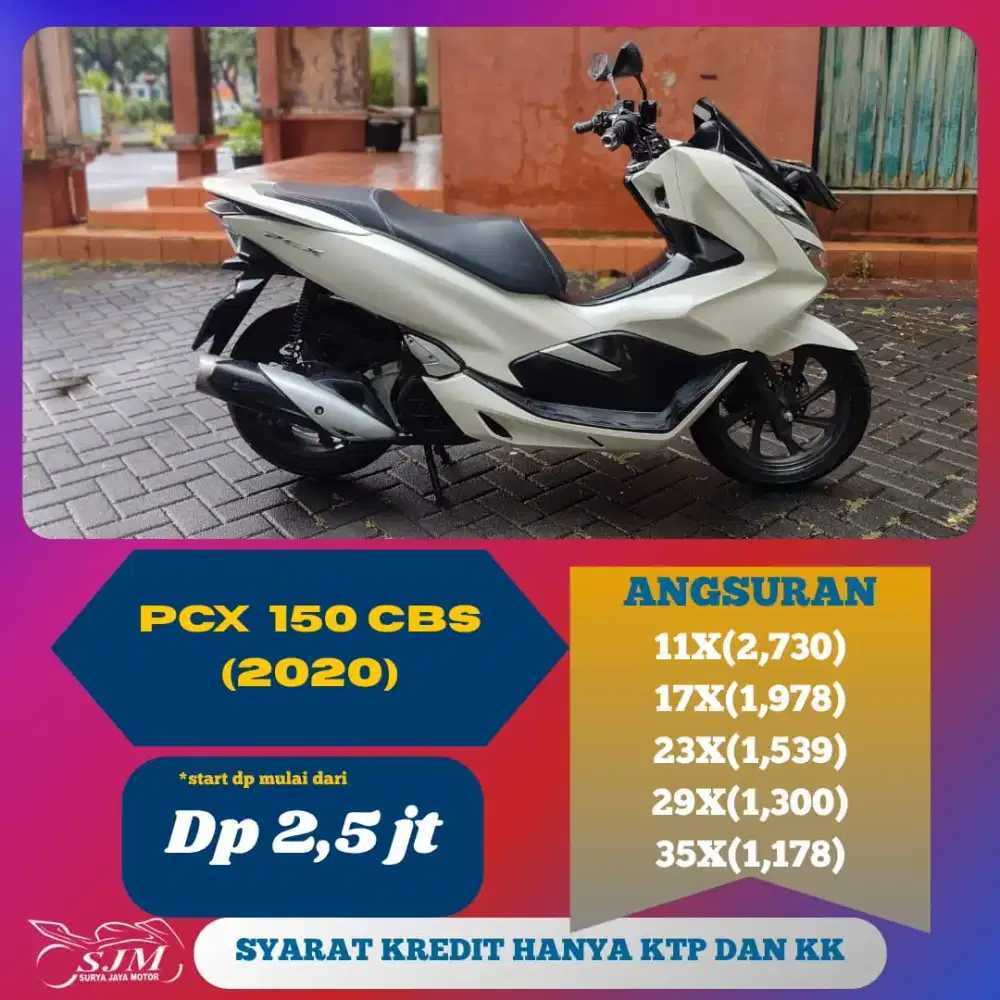 HONDA PCX 150 CBS 2020 CASH & KREDIT