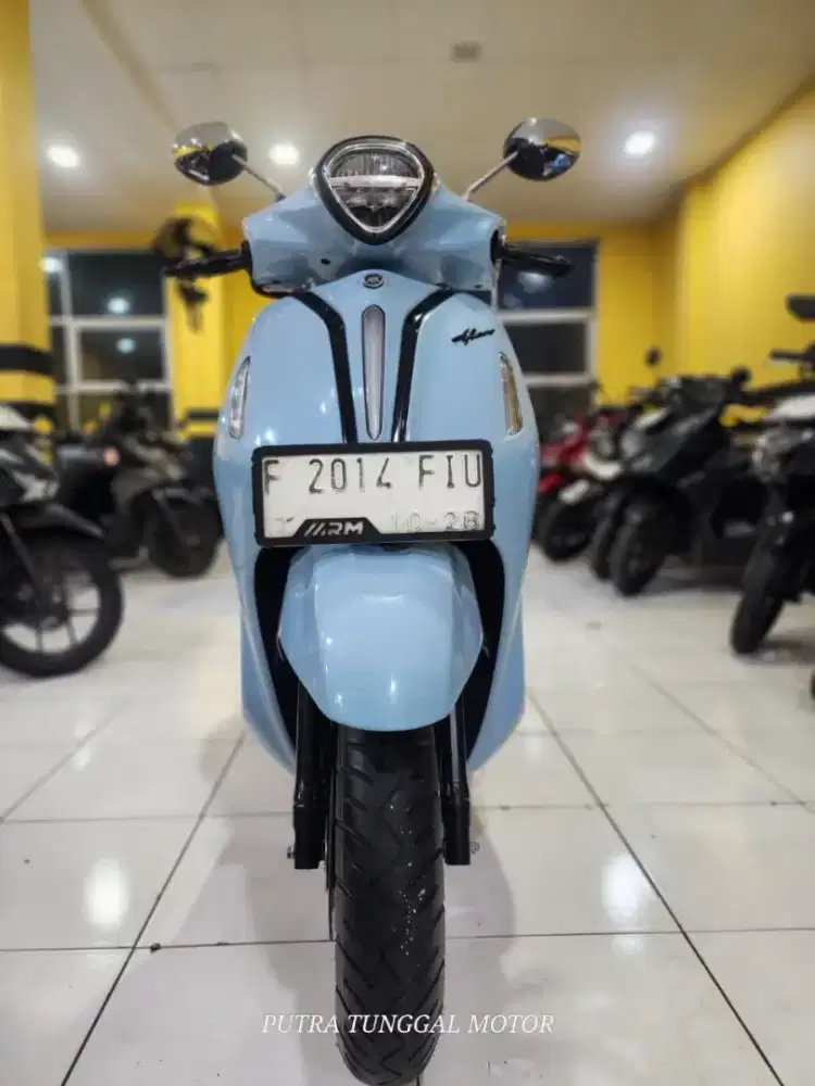 YAMAHA GRAND FILANO 2023 WARNA BIRU CANTIK