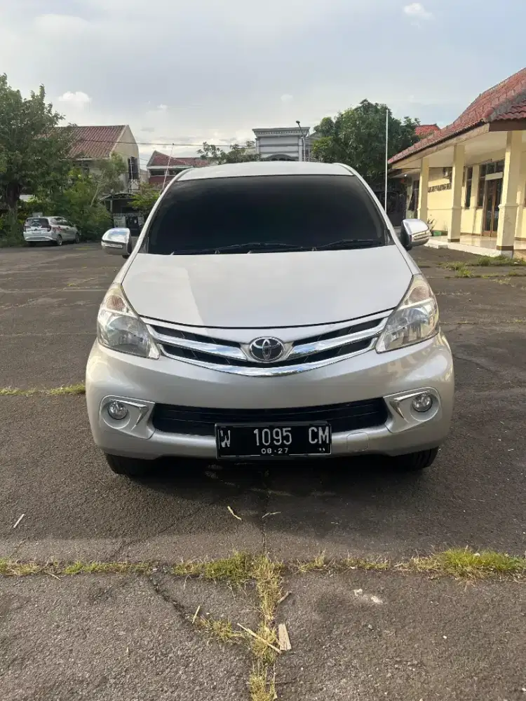 TOYOTA AVANZA G 1.3 MANUAL SILVER 2012